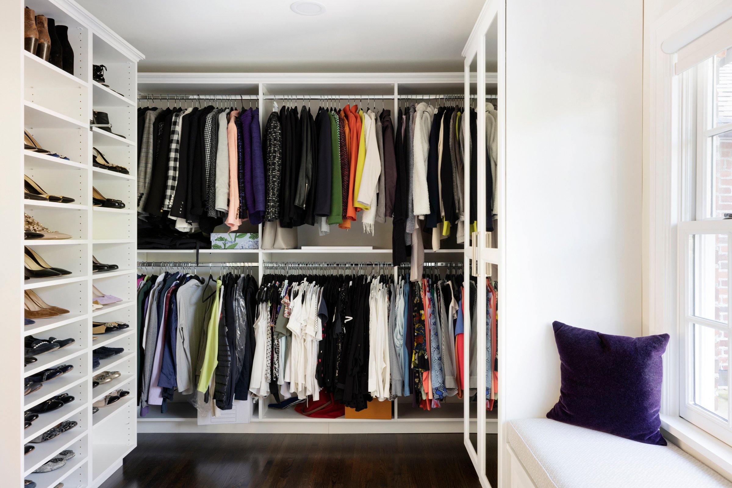 walk in closet remodel